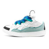 Tênis Lanvin Curb White Blue