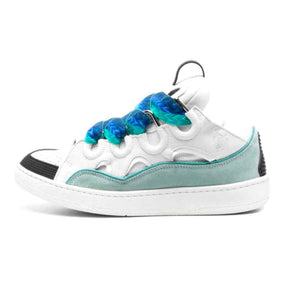 Tênis Lanvin Curb White Blue