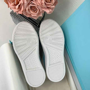 Tênis Lanvin Curb White Light Blue