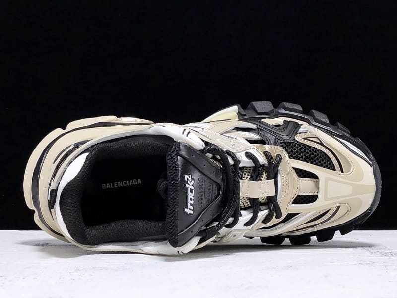 Tênis Balenciaga Track 2.0  Beige Black