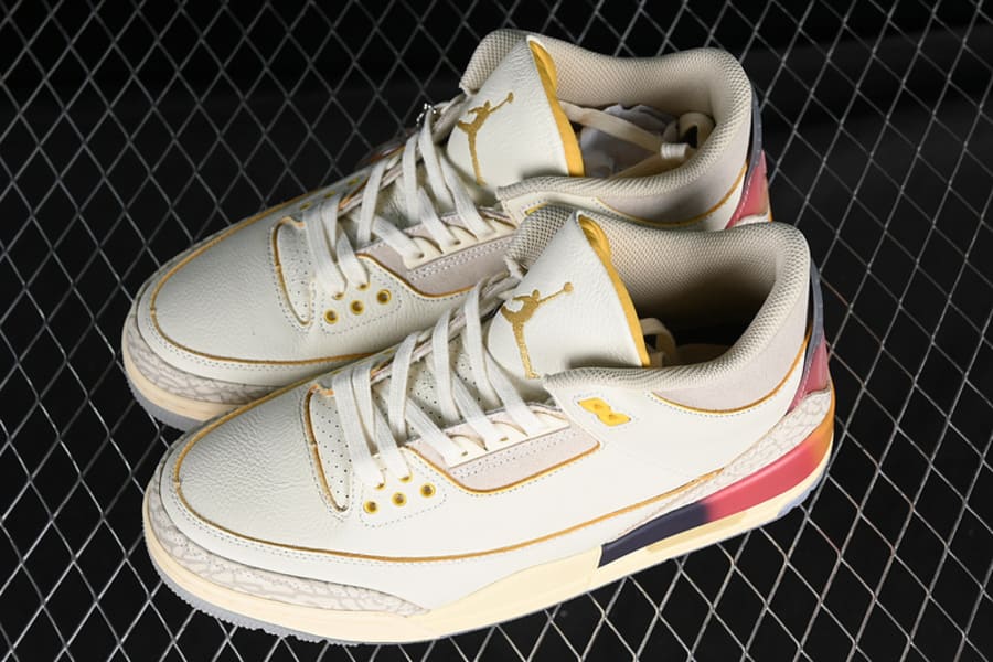 Tênis Air Jordan 3 x J Balvin SP Medellín Sunset