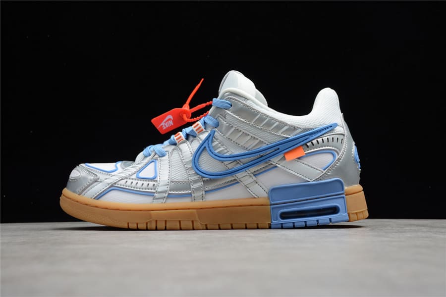 Tênis Nike x Off-White Air Rubber Dunk University Blue