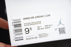 Tênis Jordan 1 Low Wolf Grey