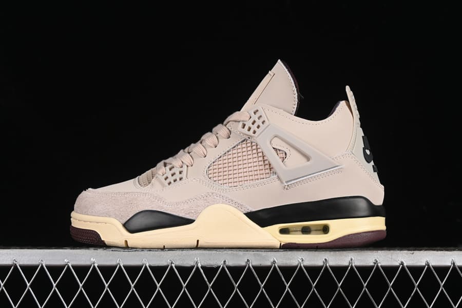 Tênis Air Jordan 4 x A Ma Maniere "Fossil Stone"