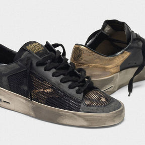 Tênis Golden Goose Stardan Black Gold