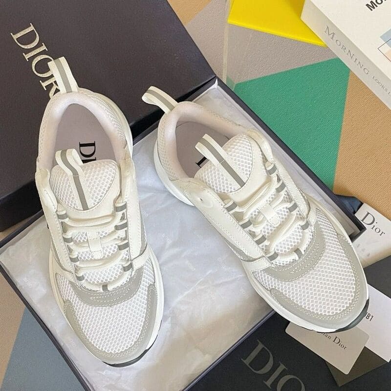 Tênis Dior B22 'White Grey'