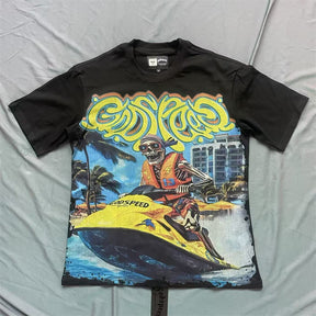 Camiseta Godspeed Wave Runner Black