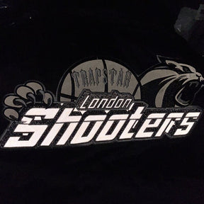 Jaqueta Trapstar Shooters Hooded Puffer Black/Reflective