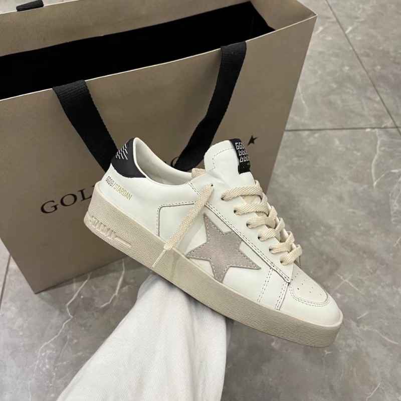 Tênis Golden Goose Stardan Ice White Black
