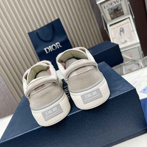 Tênis Dior B33 Grey White Oblique Jacquard