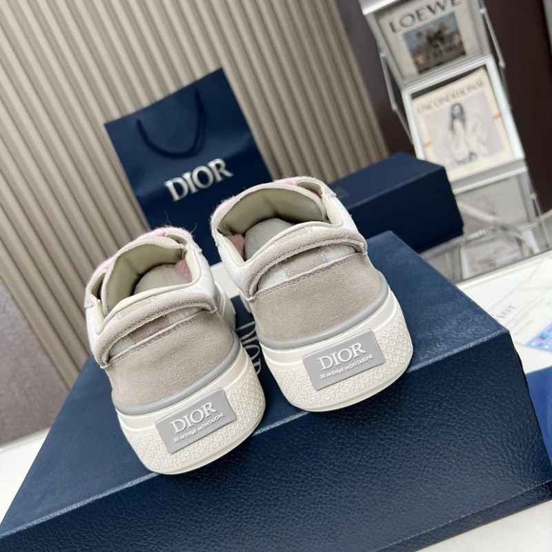 Tênis Dior B33 Grey White Oblique Jacquard