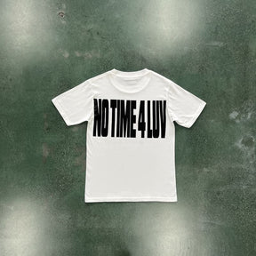 Camiseta Corteiz No time 4 Luv Branca