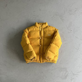 Jaqueta Corteiz Bolo Puffer Yellow