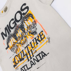 Camiseta Gallery Dept. x Migos For Culture III Three Skulls