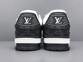 Tênis Louis Vuitton LV Trainer White Black