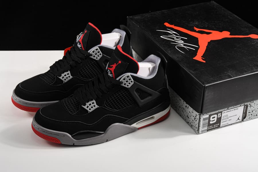 Tênis Air Jordan 4 Bred