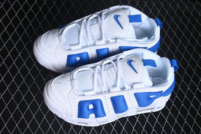 Tênis Nike Air More Uptempo Low White Hyper Royal