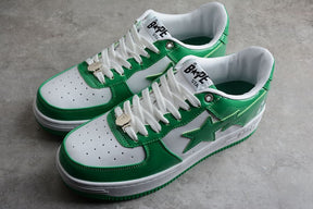 Tênis A Bathing Ape Bape Sta Low Green