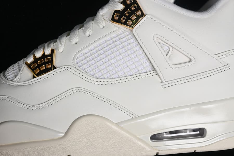 Tênis Air Jordan 4 Metallic Gold