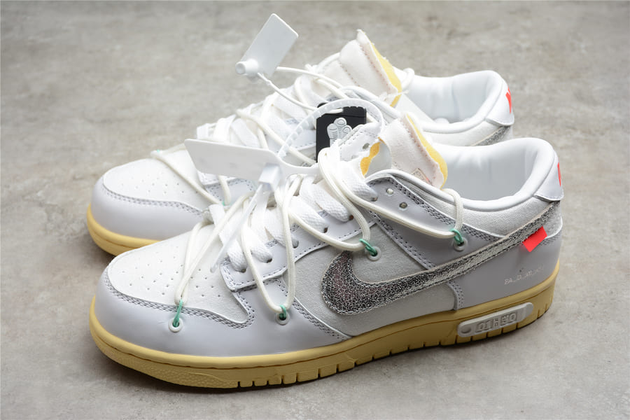 Tênis Nike Dunk Low x Off-White Lot 01 of 50