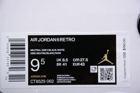 Tênis Air Jordan 6 Retro Hare