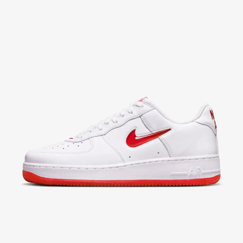 Tênis Nike Air Force 1 Low Color of The Month White Red