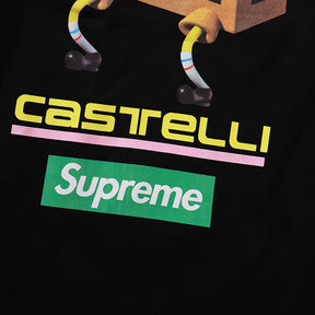 Camisa Supreme Castelli Racing x Bob Esponja Preta