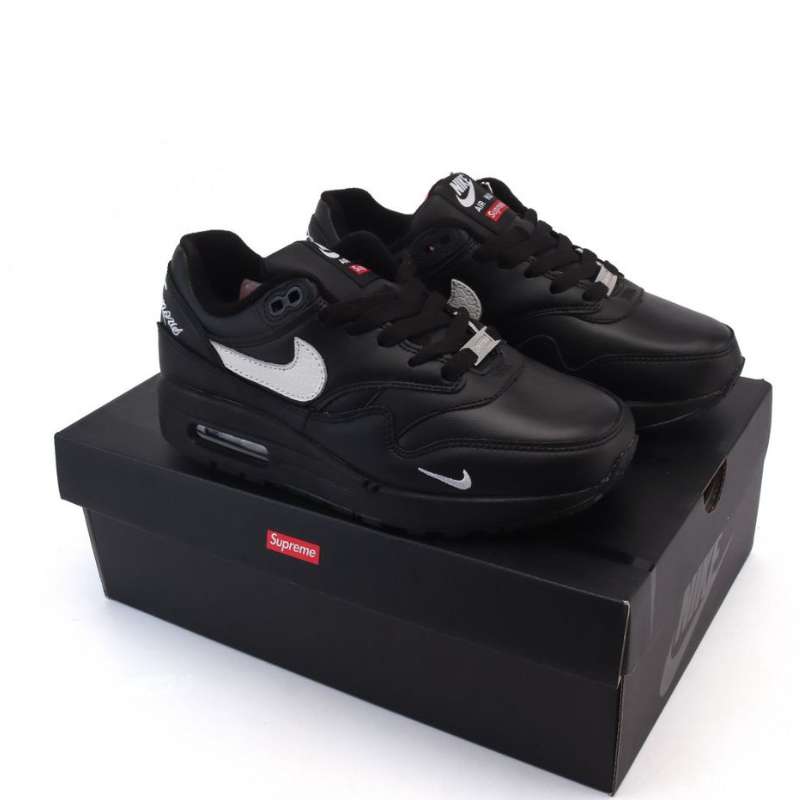 Tênis Air Max 1 x Supreme '87 SP Black/White
