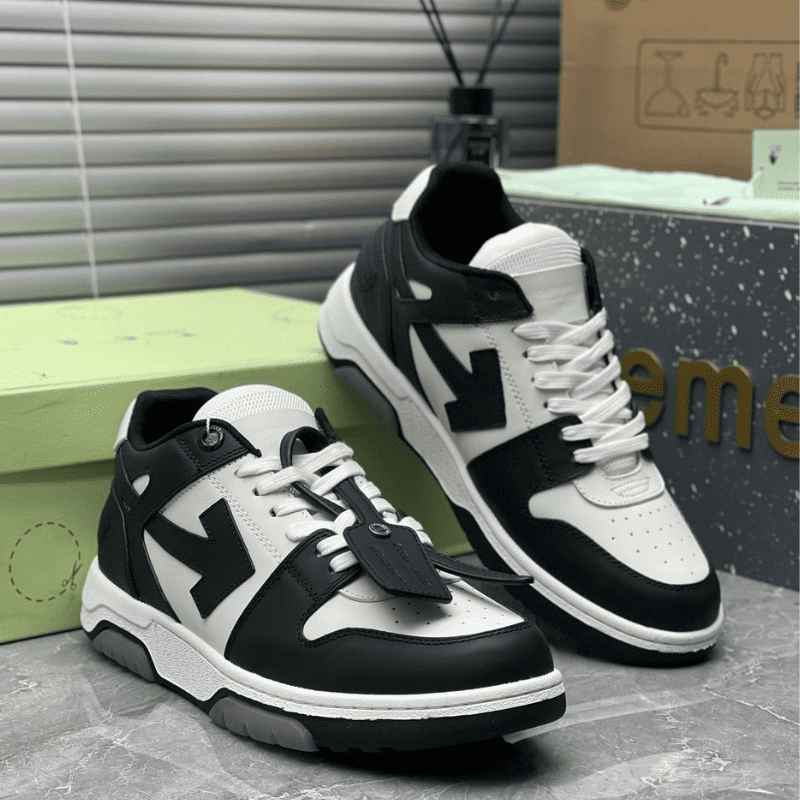 Tênis Off-White Out of Office Black White