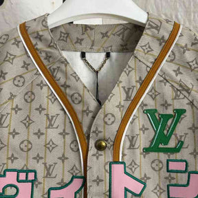 Camisa Louis Vuitton Baseball Wear Beige