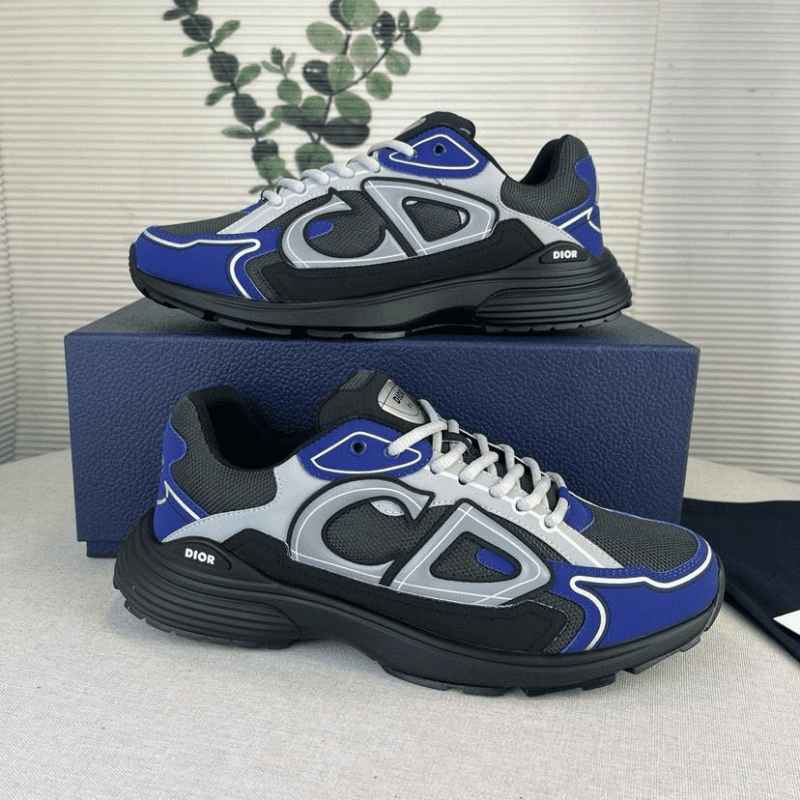 Tênis Dior B30 Anthracite Black Gray