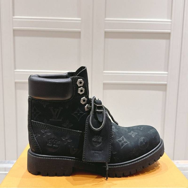 Bota Timberland x Louis Vuitton Preta