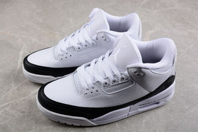 Tênis Air Jordan 3 x Fragment White