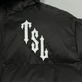 Jaqueta Trapstar Shooters Hooded Puffer Black/Reflective