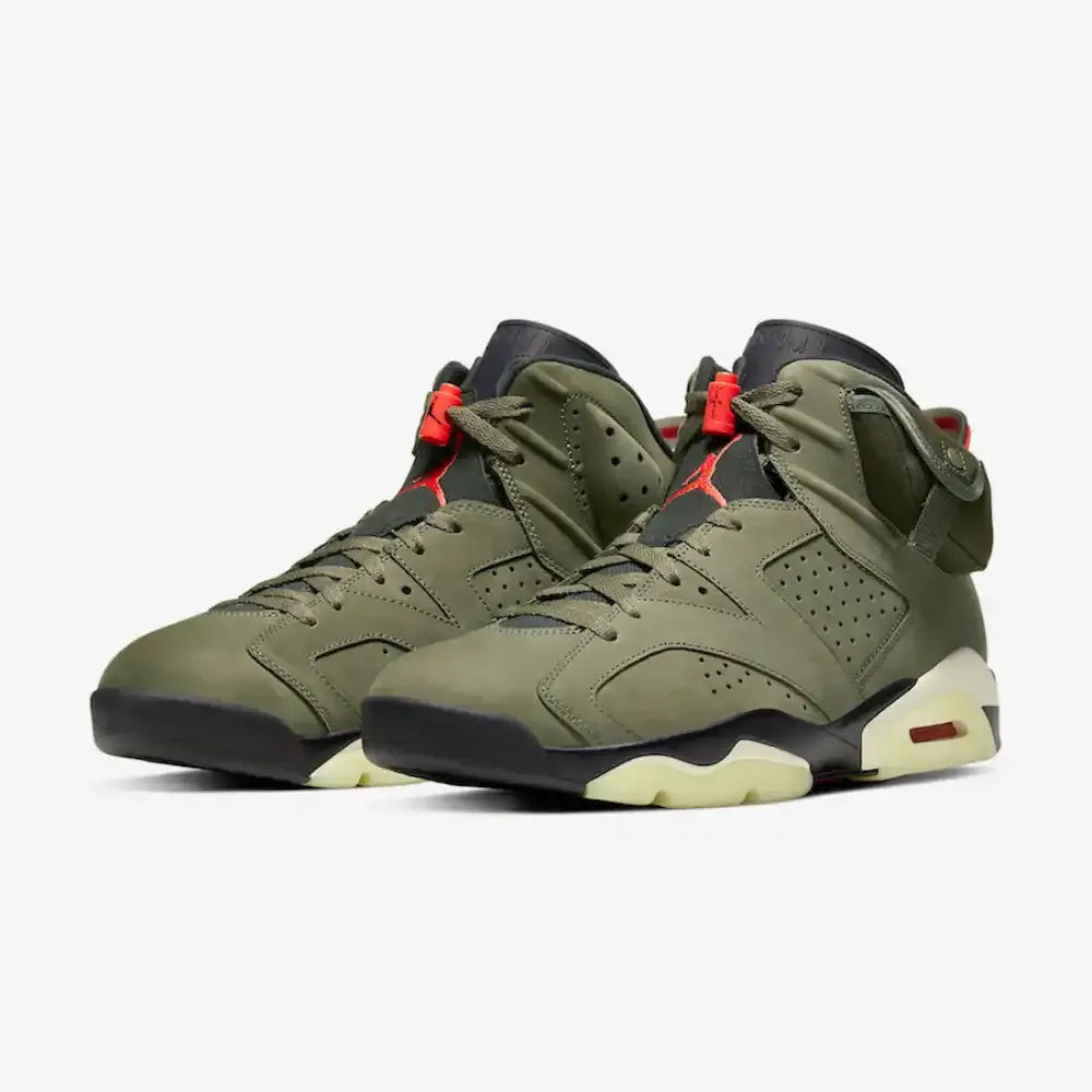 Tênis Air Jordan 6 Retro Travis Scott "Olive"
