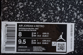 Tênis Air Jordan 4 Military Black