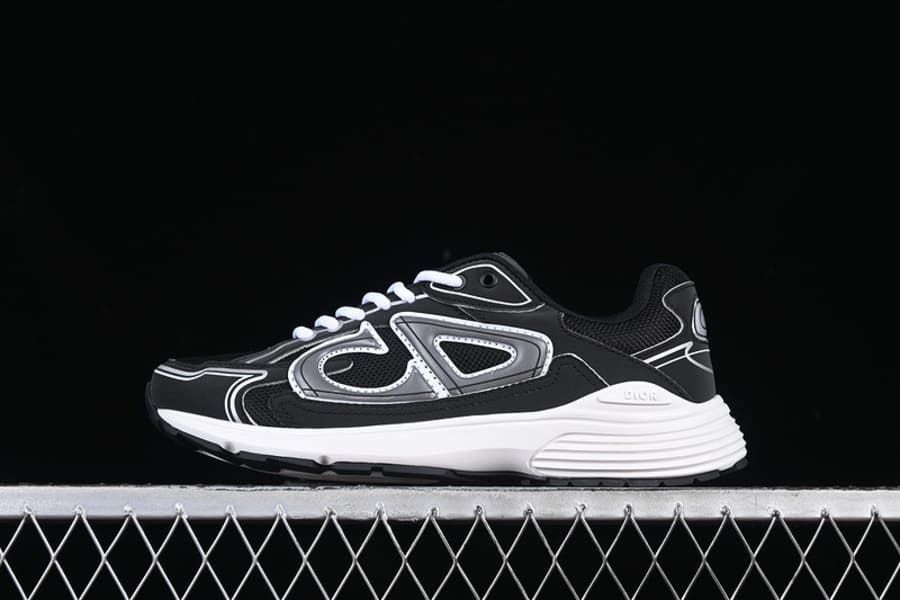 Tênis Dior B30 Black White