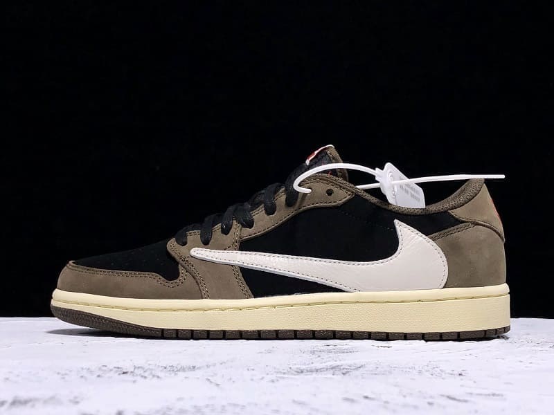Tênis Air Jordan 1 Low Travis Scott Cactus Jack