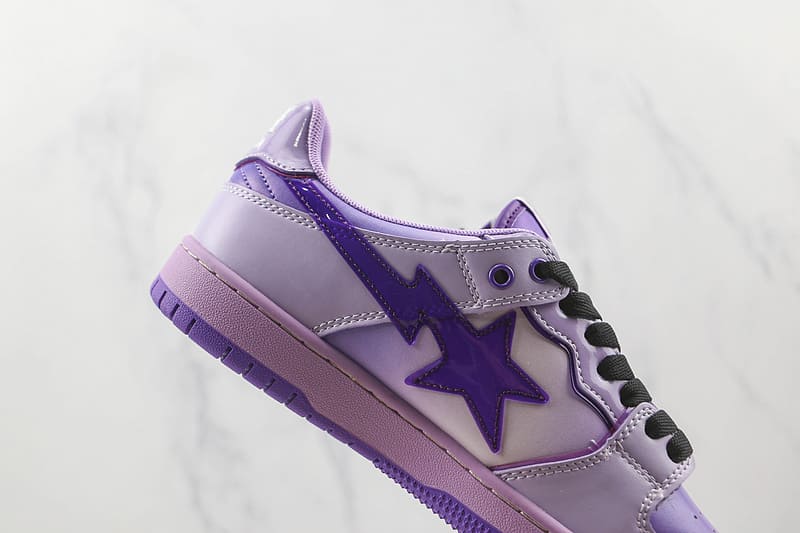 Tênis A Bathing Ape Bape SK8 Sta Purple