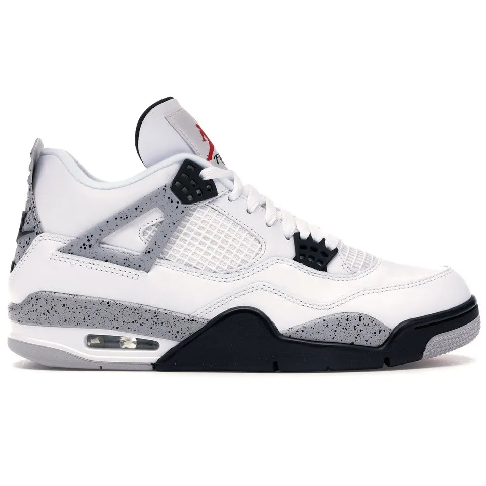 Tênis Air Jordan 4 Retro White Cement