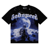 Camiseta Godspeed No Looking Back Black