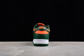 Tênis Nike Dunk Low Miami Hurricanes