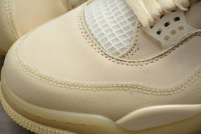 Tênis Air Jordan 4 Retro x Off-White Sail