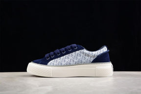 Tênis Dior B33 White Sliver Blue