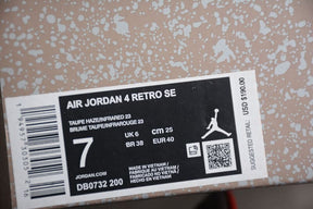 Tênis Air Jordan 4 Taupe Haze