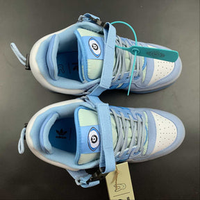 Tênis Adidas Bad Bunny x Forum Buckle Low Blue Tint