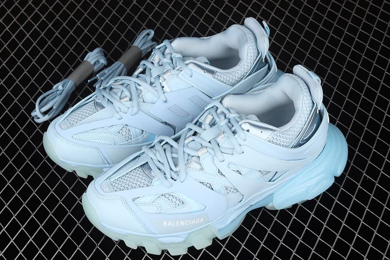 Tênis Balenciaga Track 'Clear Sole - Light Blue'
