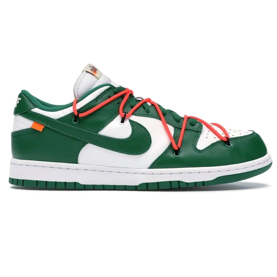 Tênis Nike Dunk Low Off-White Pine Green