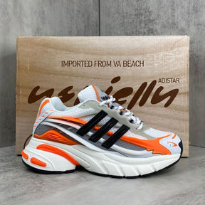 Tênis Pharrell Williams x Adidas Adistar Jellyfish Focus Olive Orange