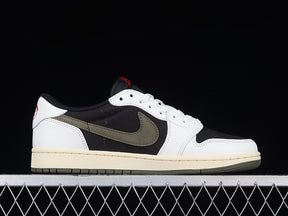 Tênis Air Jordan 1 Low x Travis Scott Olive